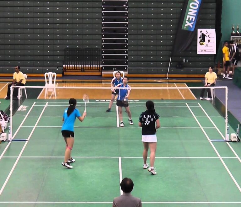 MSK Girls/Ladies badminton training session